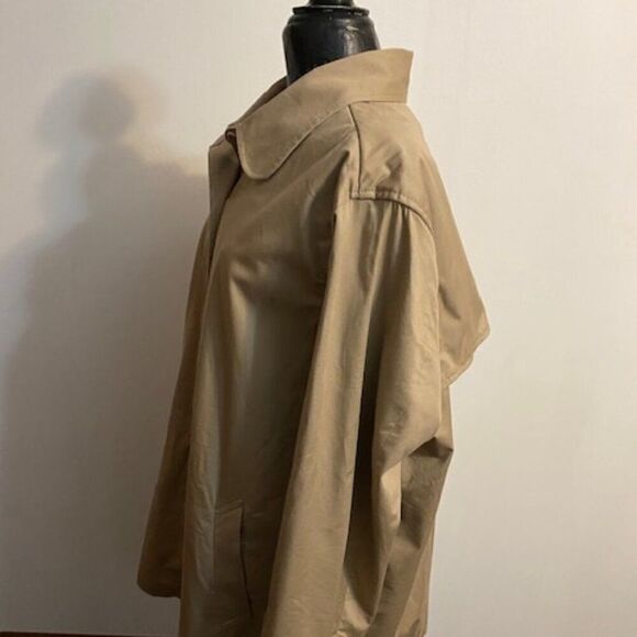 New Directions Khaki Trench coat, size 2X - Picture 2 of 4